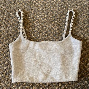 Zara crop top in size small